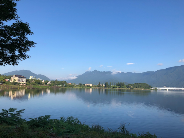 河口湖の画像